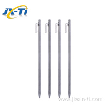 Customized Ultralight Heavy Duty Titanium Tent Stake